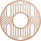 Ekena Millwork Empire Wood Fretwork Pierced Ceiling Medallion, Cherry, 16"OD x 5 7/8"ID x 1/4"T CMWP16X16X0250EPCH - alternate 1